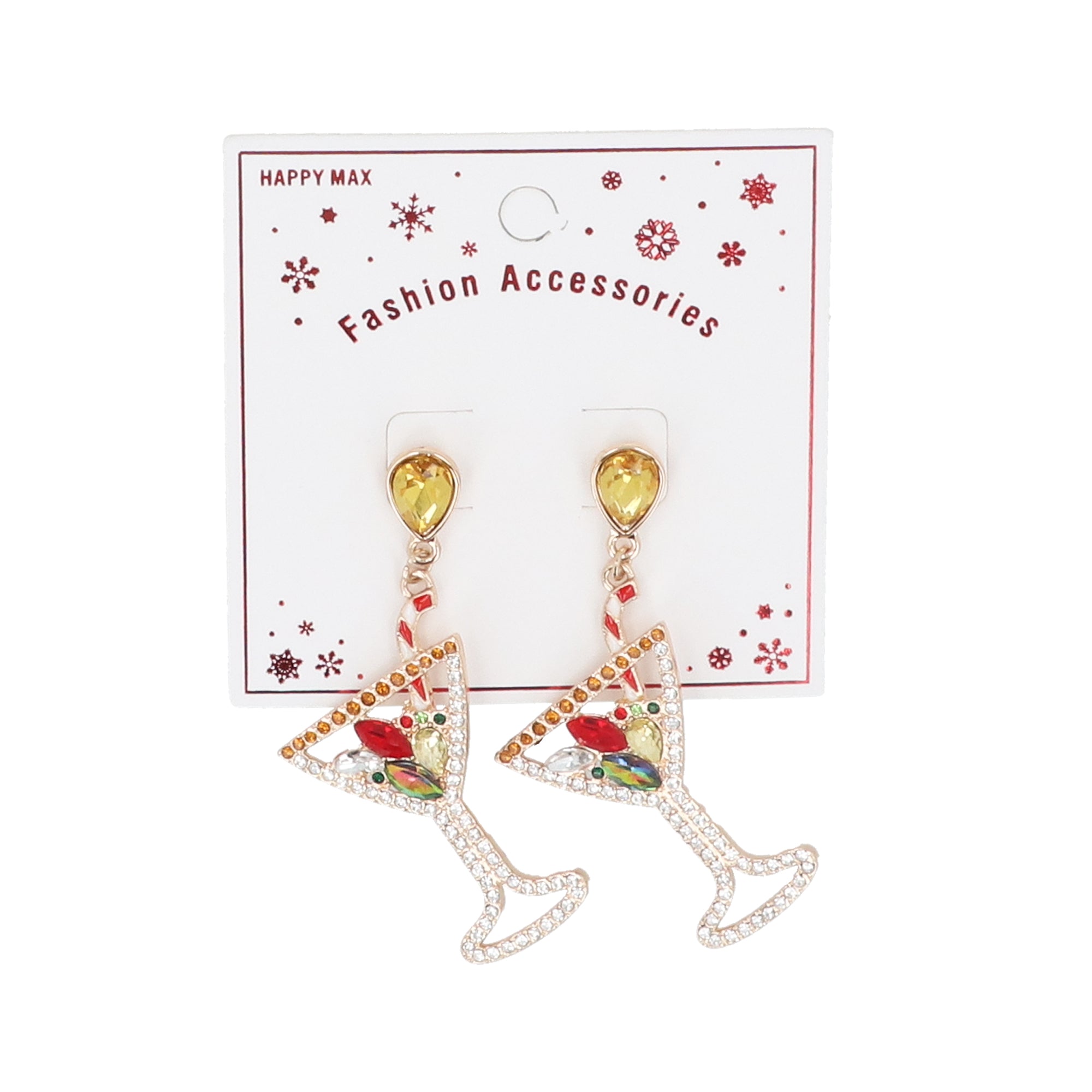 Festive Cocktails | Christmas Earrings