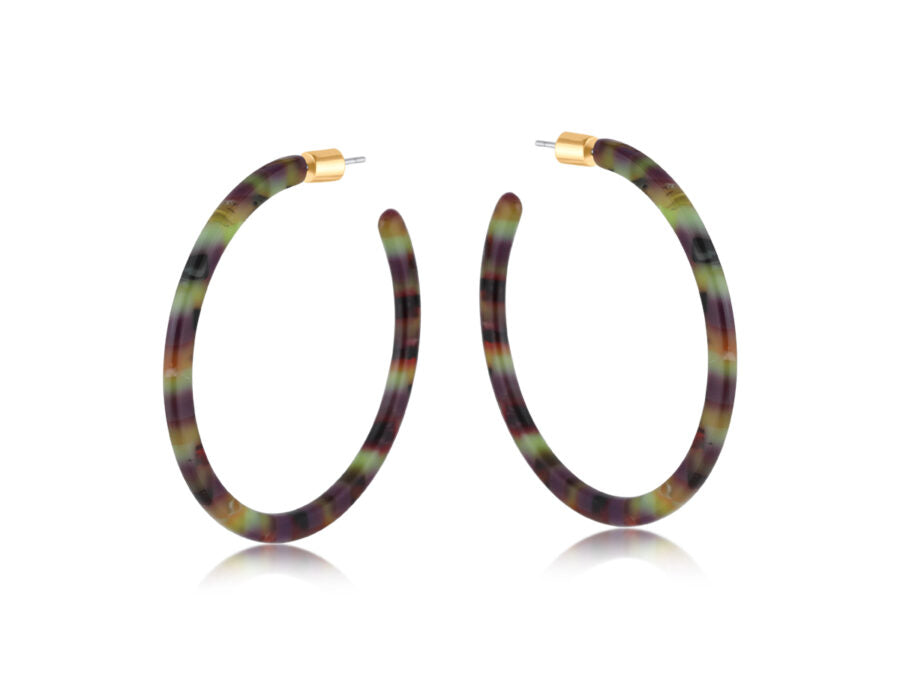 Marie Resin Skinny Earrings