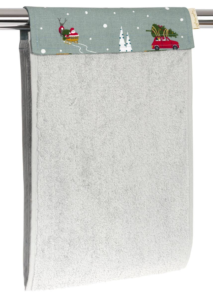 Home for Christmas Roller Hand Towel