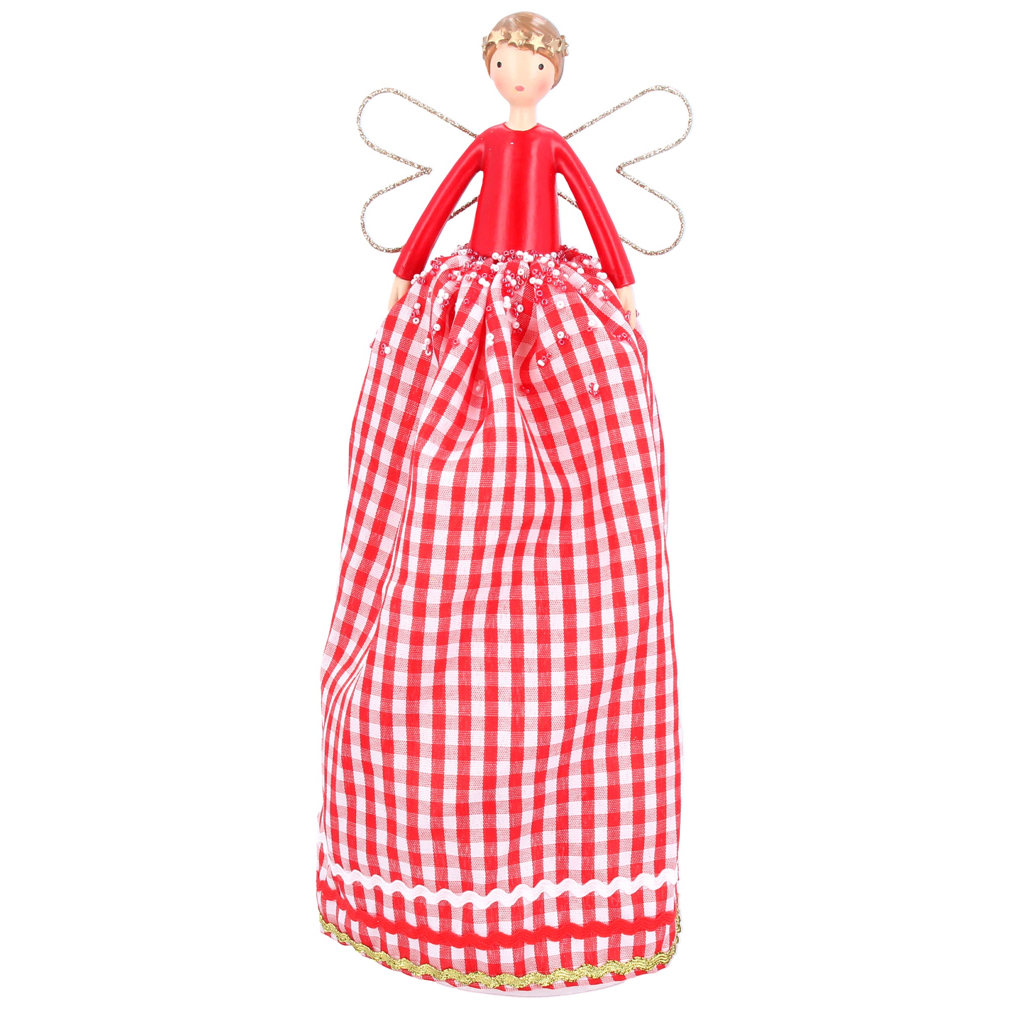 Gingham Fairy | Tree Topper
