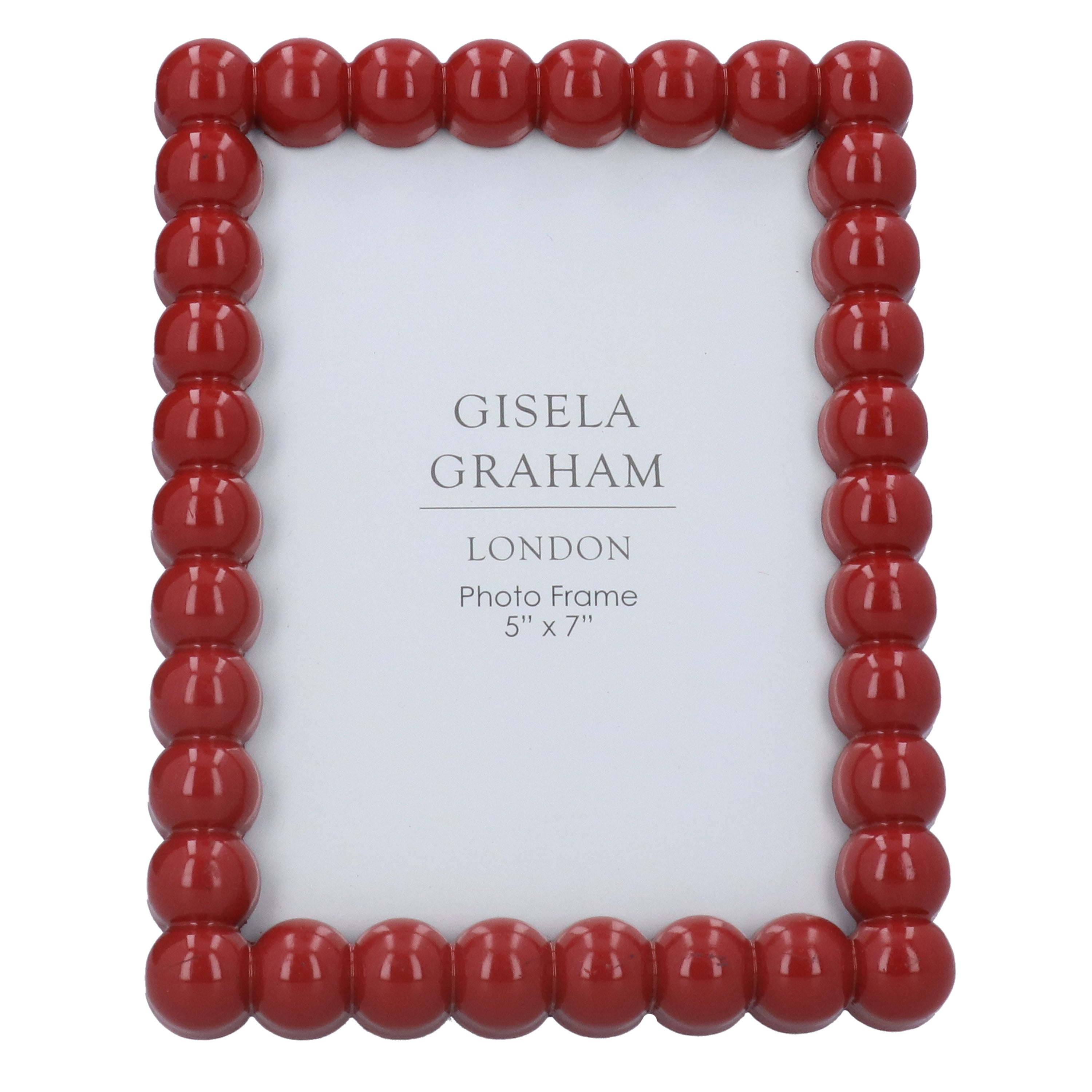 Acrylic Picture Frame | Burgundy Gloss Bobble