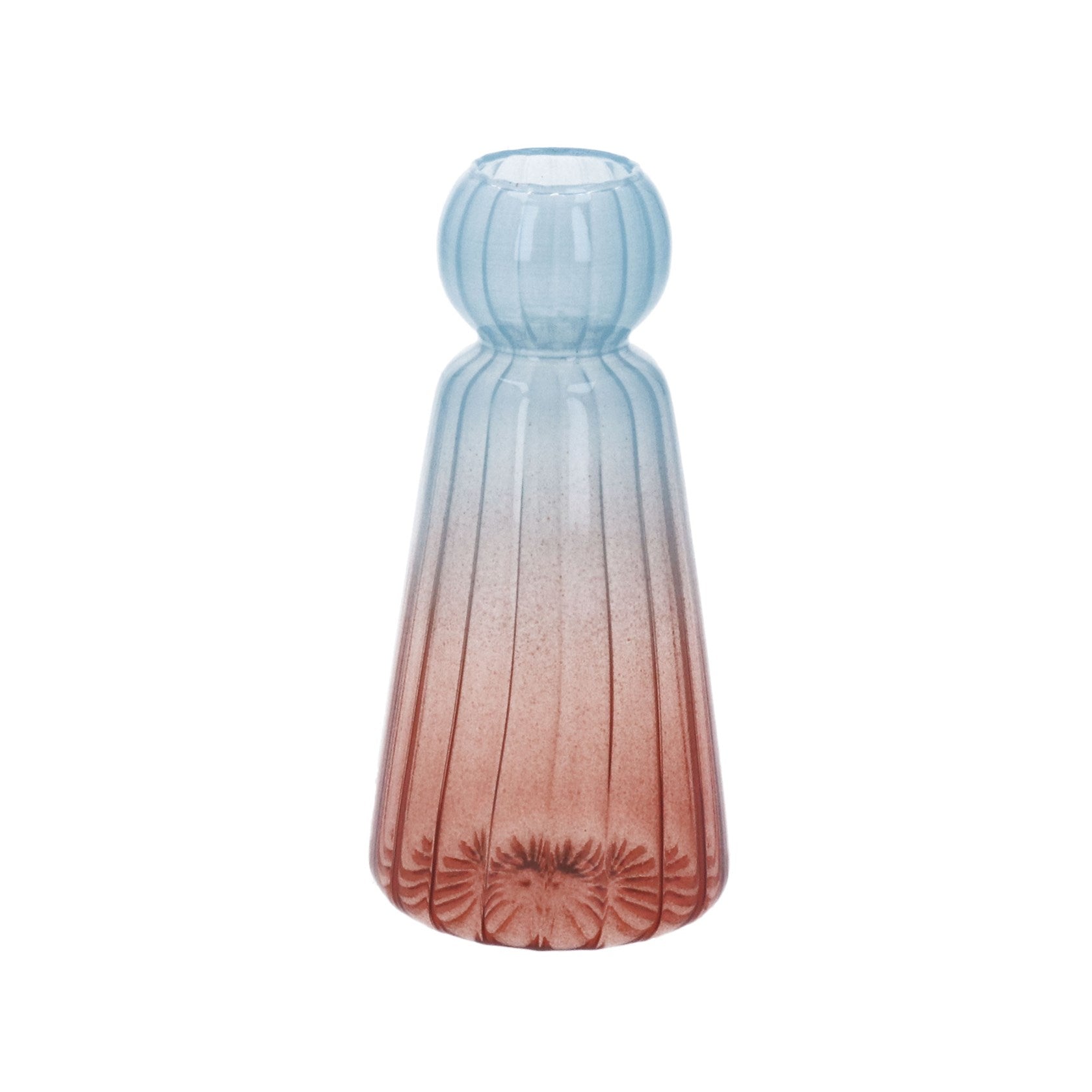 Shuttlecock Bud Glass Vase | 12.5cm
