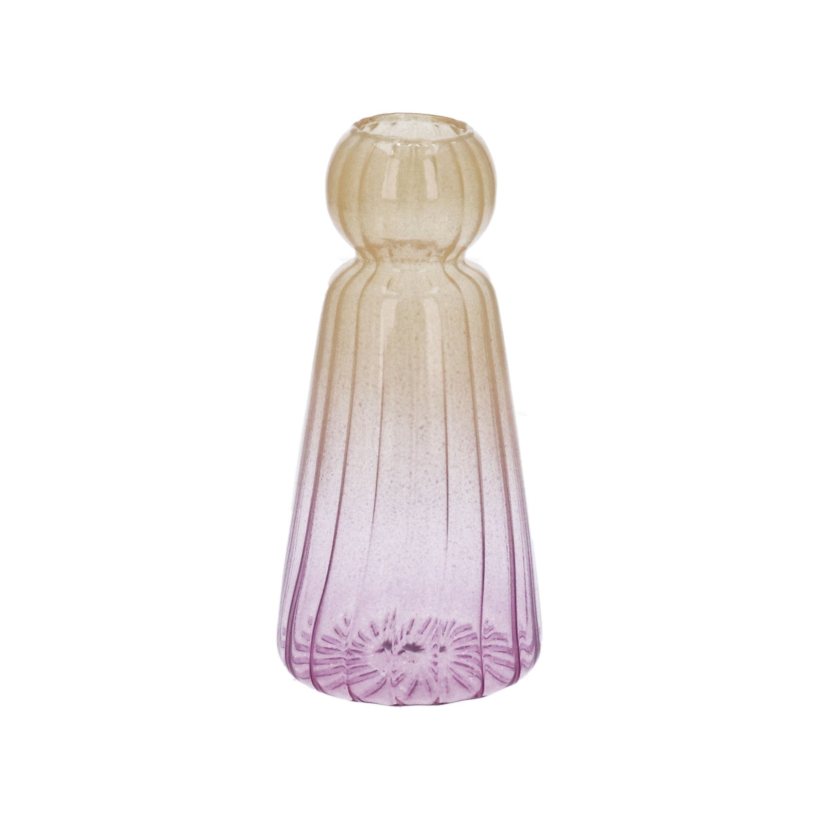 Shuttlecock Bud Glass Vase | 12.5cm
