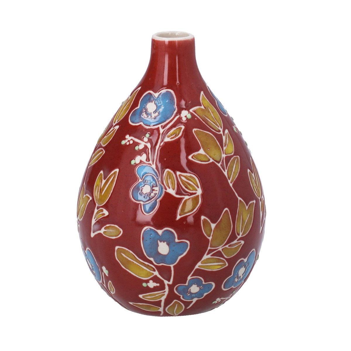 Stoneware Floral | Pear Vase