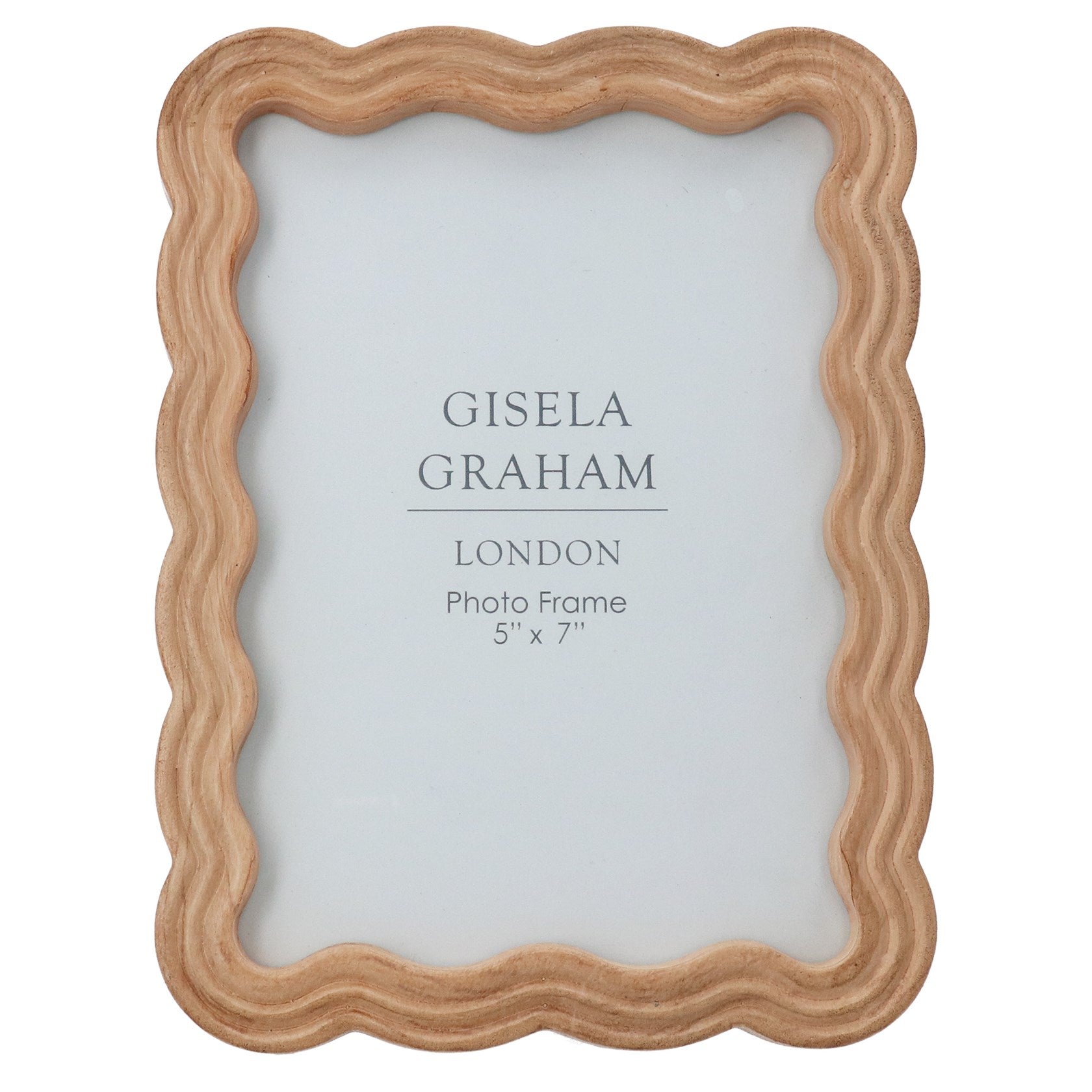 Natural Wood Wavy | Picture Frame