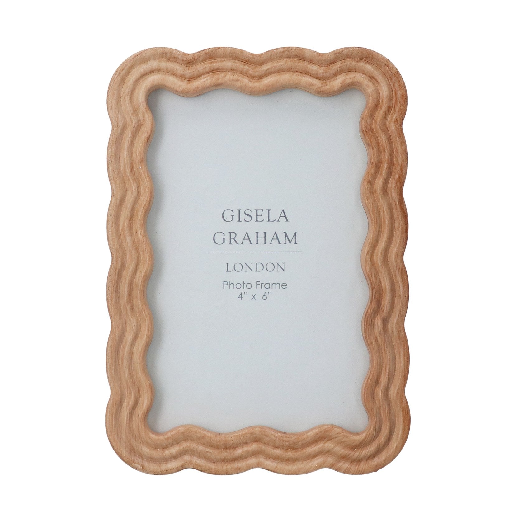 Natural Wood Wavy | Picture Frame
