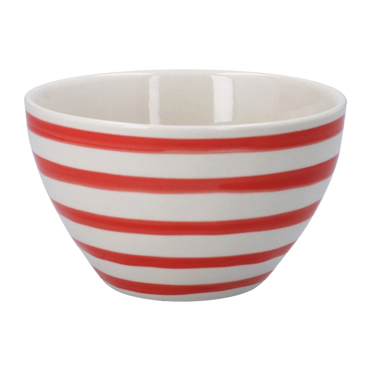 Red Stripe | Stoneware Bowl