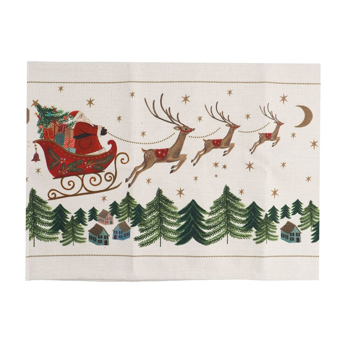 Nostalgia Sleigh | Fabric Table Runner