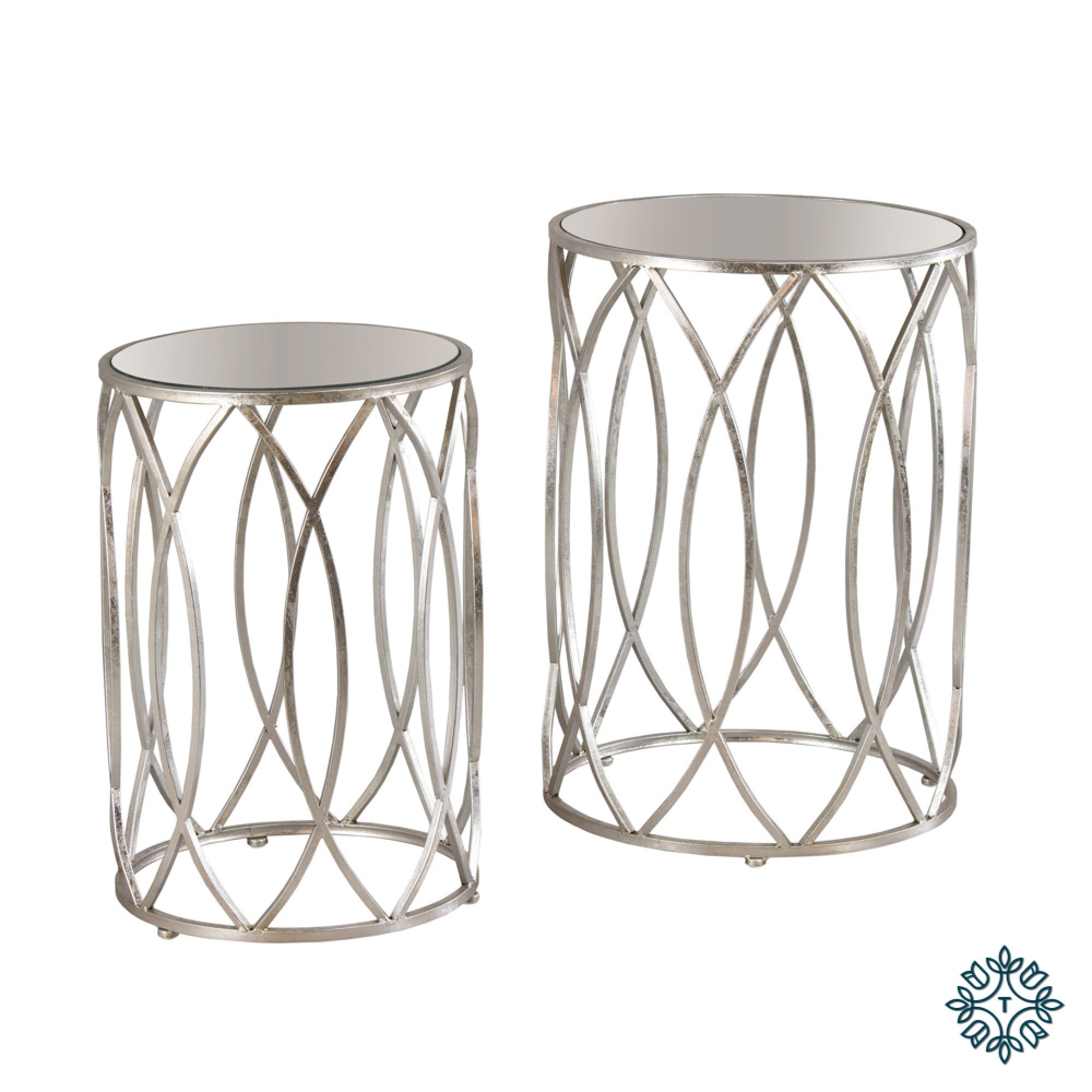 Waves | Set of 2 Side Tables