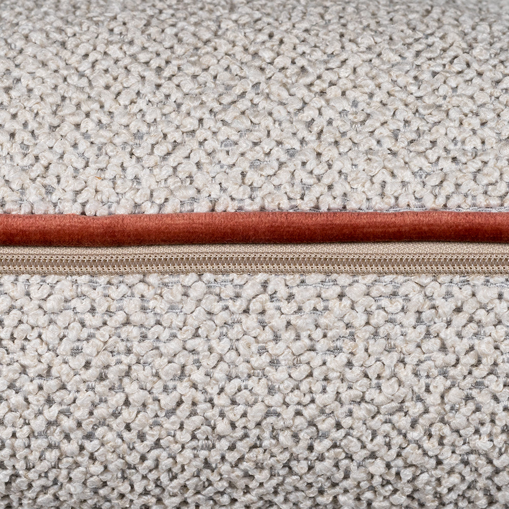 Leighton | Ecru/Salmon