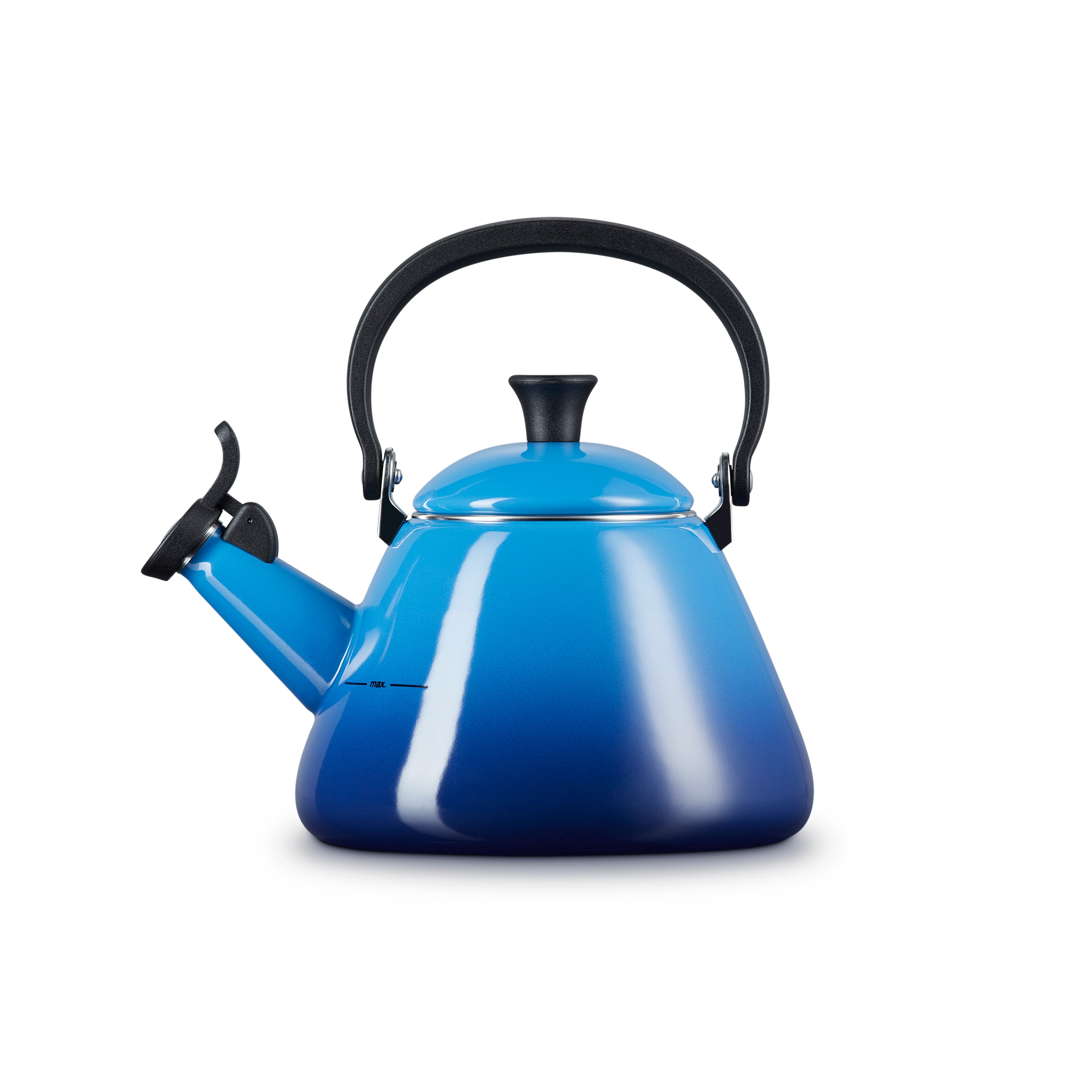 Le Creuset Kone Kettle with Fixed Whistle 1.6L Azure