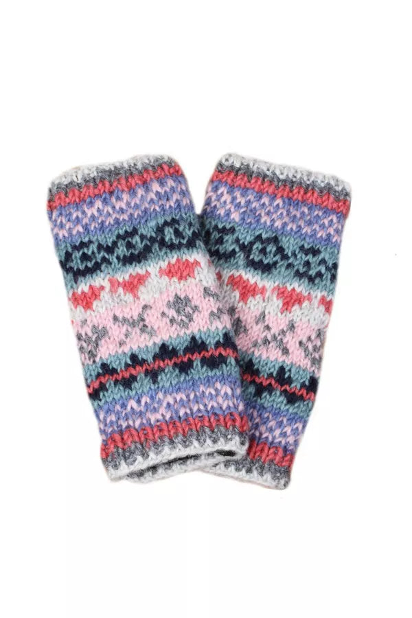 Classic Fairisle Handwarmer Oatmeal