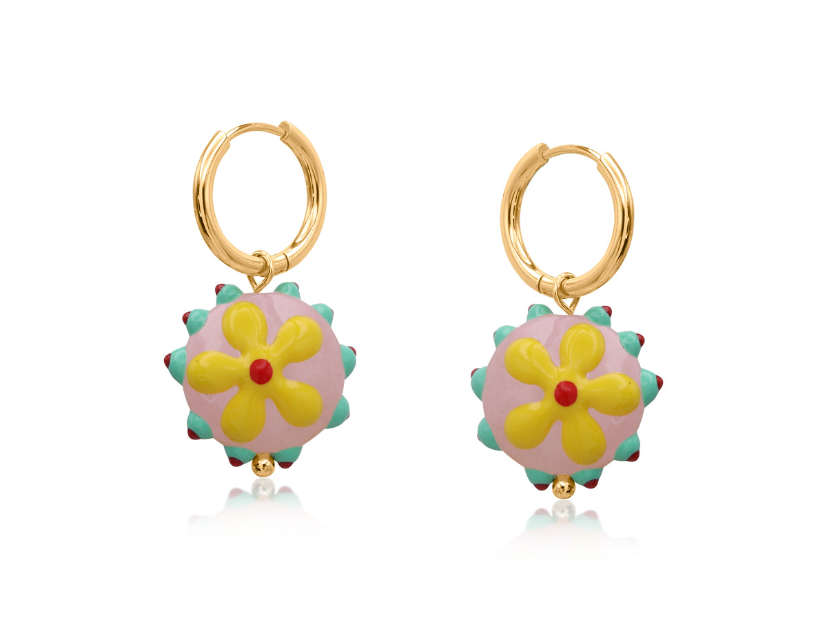 Santa Fe Floral Charm Earrings