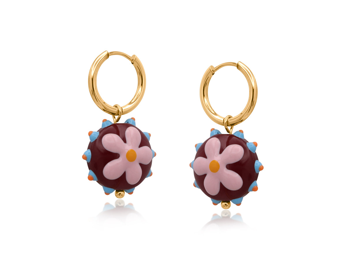 Santa Fe Floral Charm Earrings