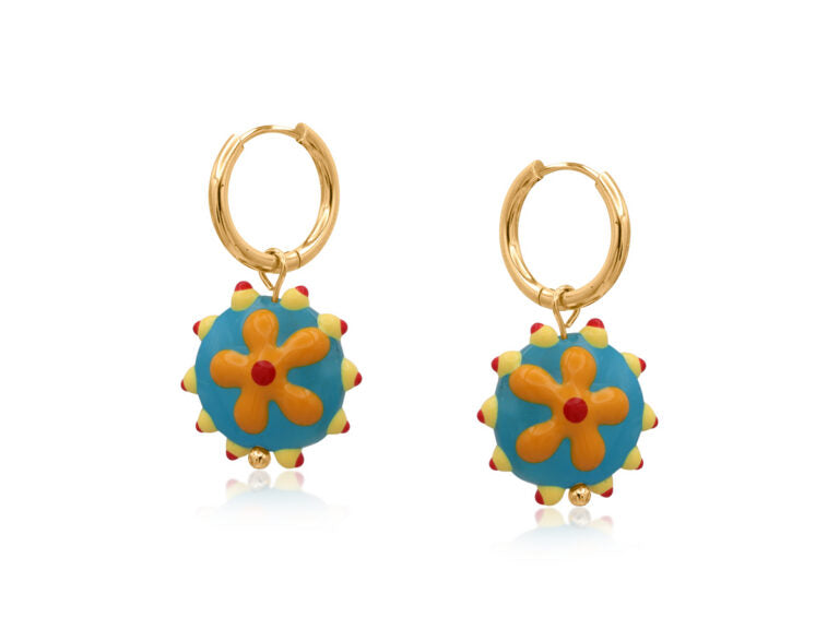 Santa Fe Floral Charm Earrings
