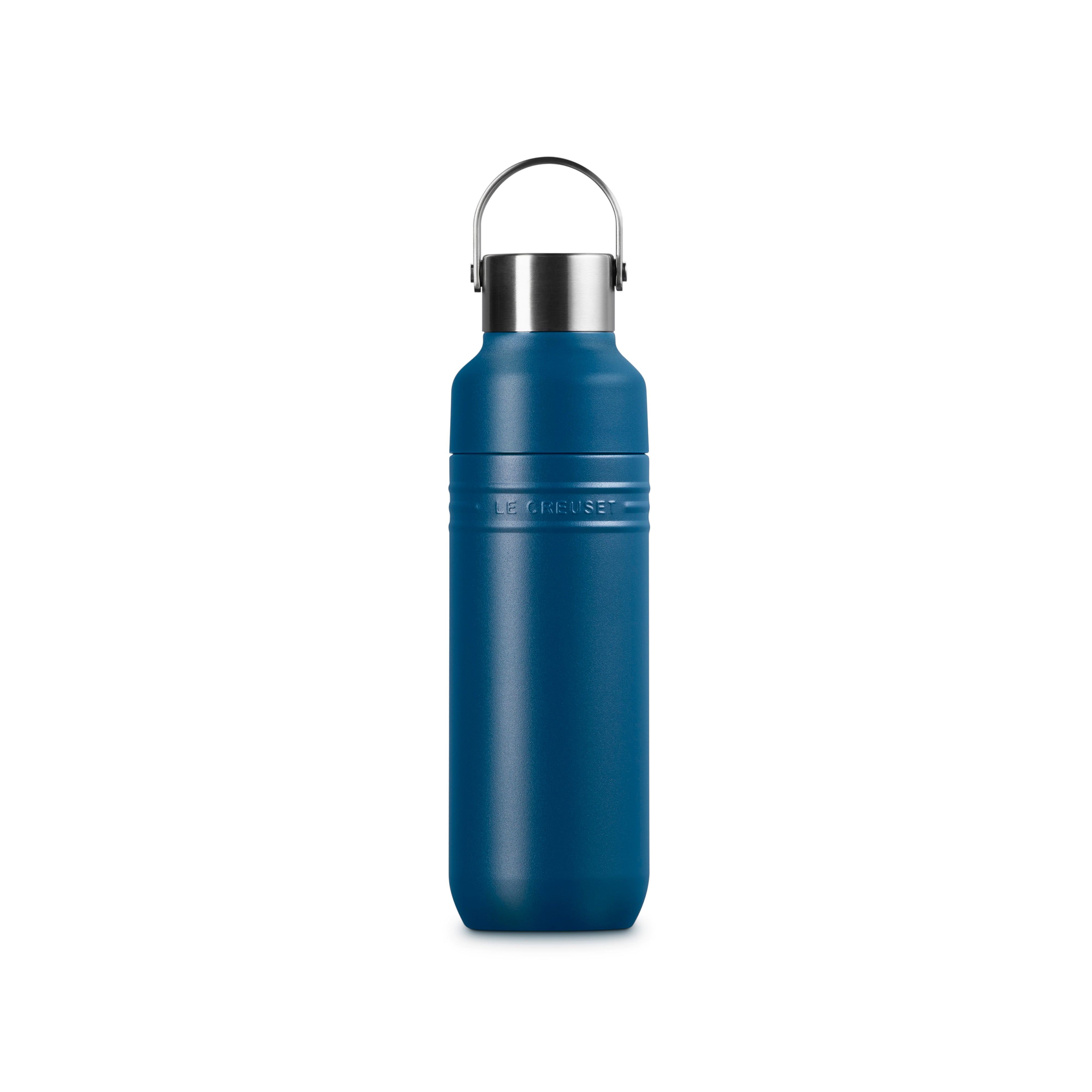 Le Creuset On The Go Insulated Water Bottle 500ml Deep Teal