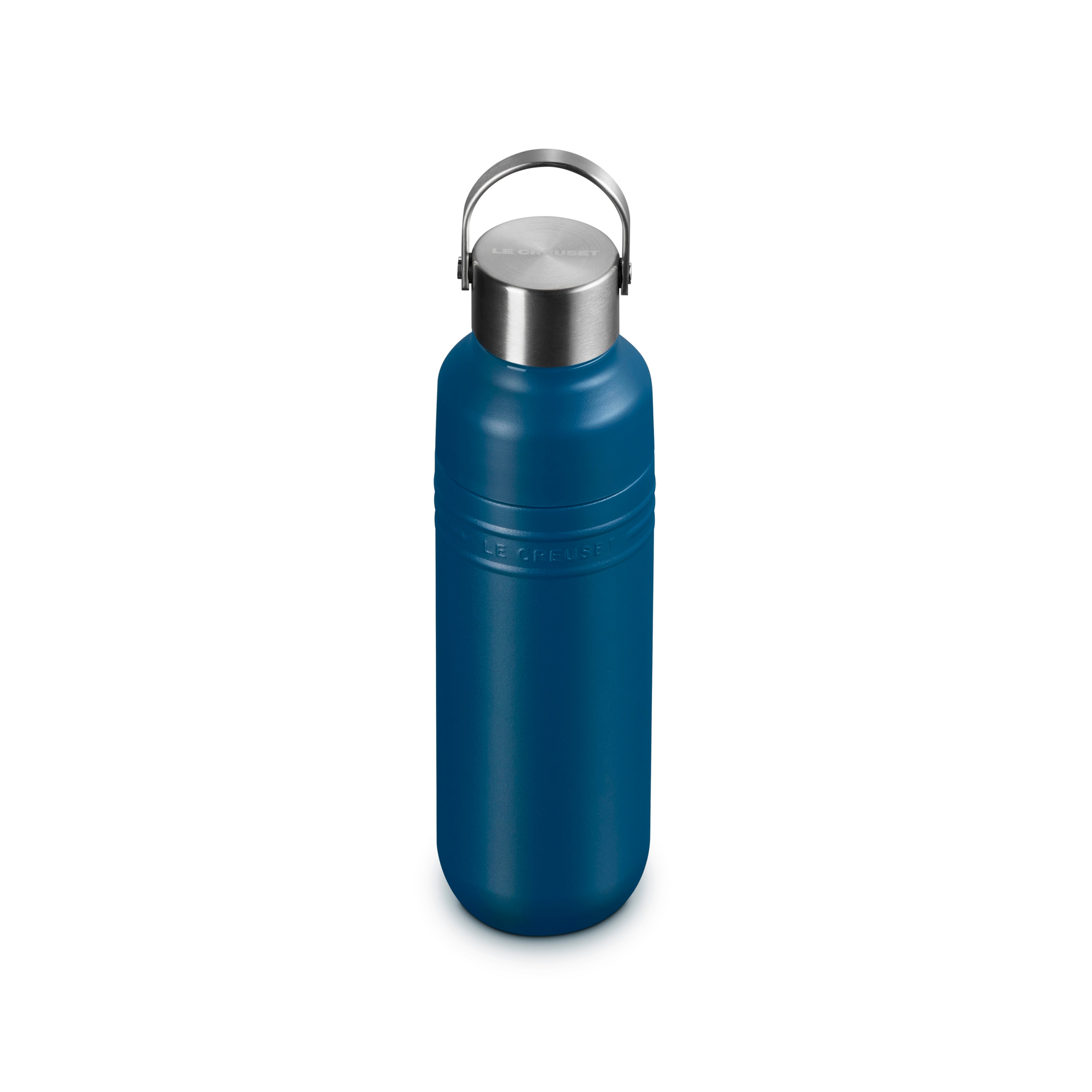 Le Creuset On The Go Insulated Water Bottle 500ml Deep Teal