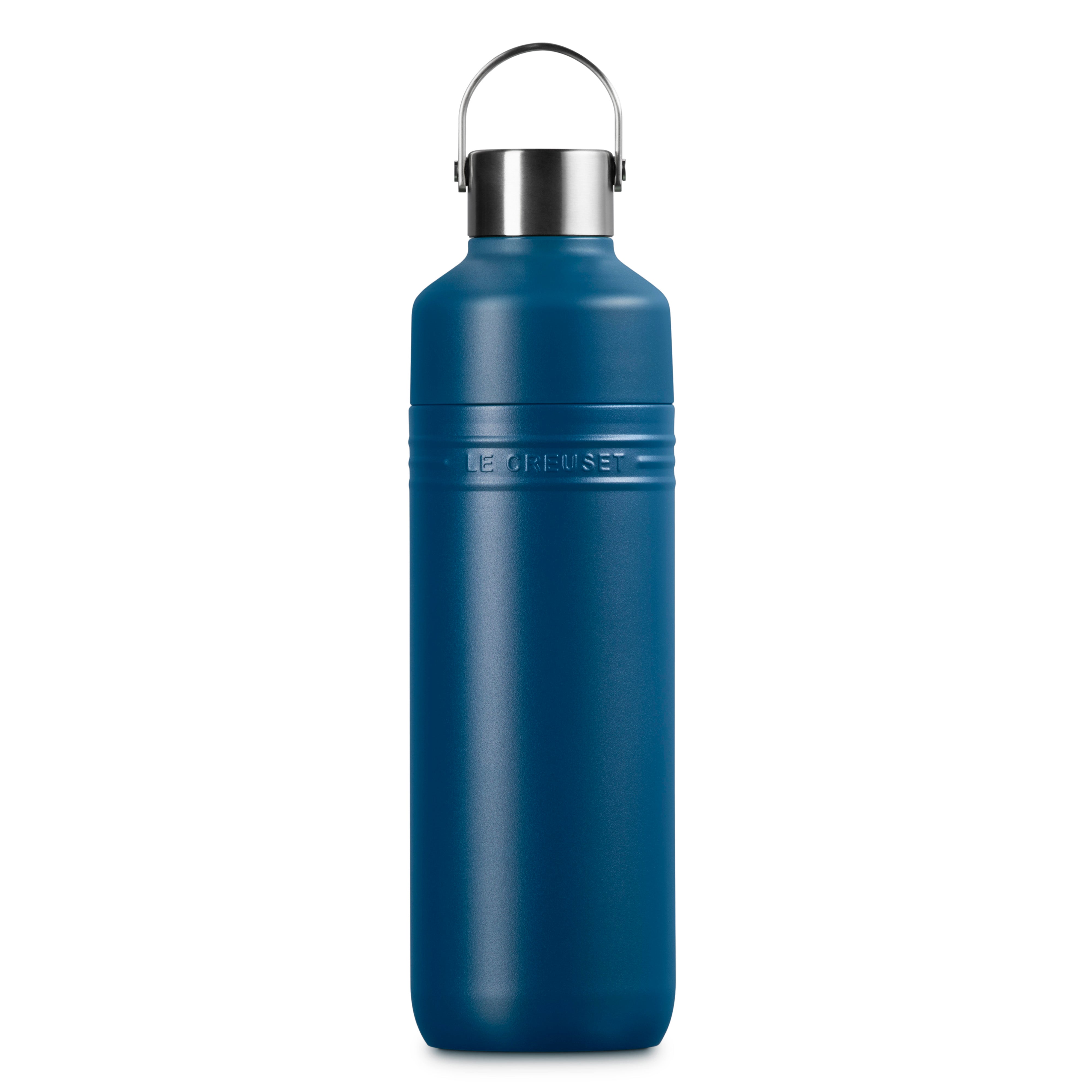 Le Creuset On The Go Insulated Water Bottle 1L Deep Teal