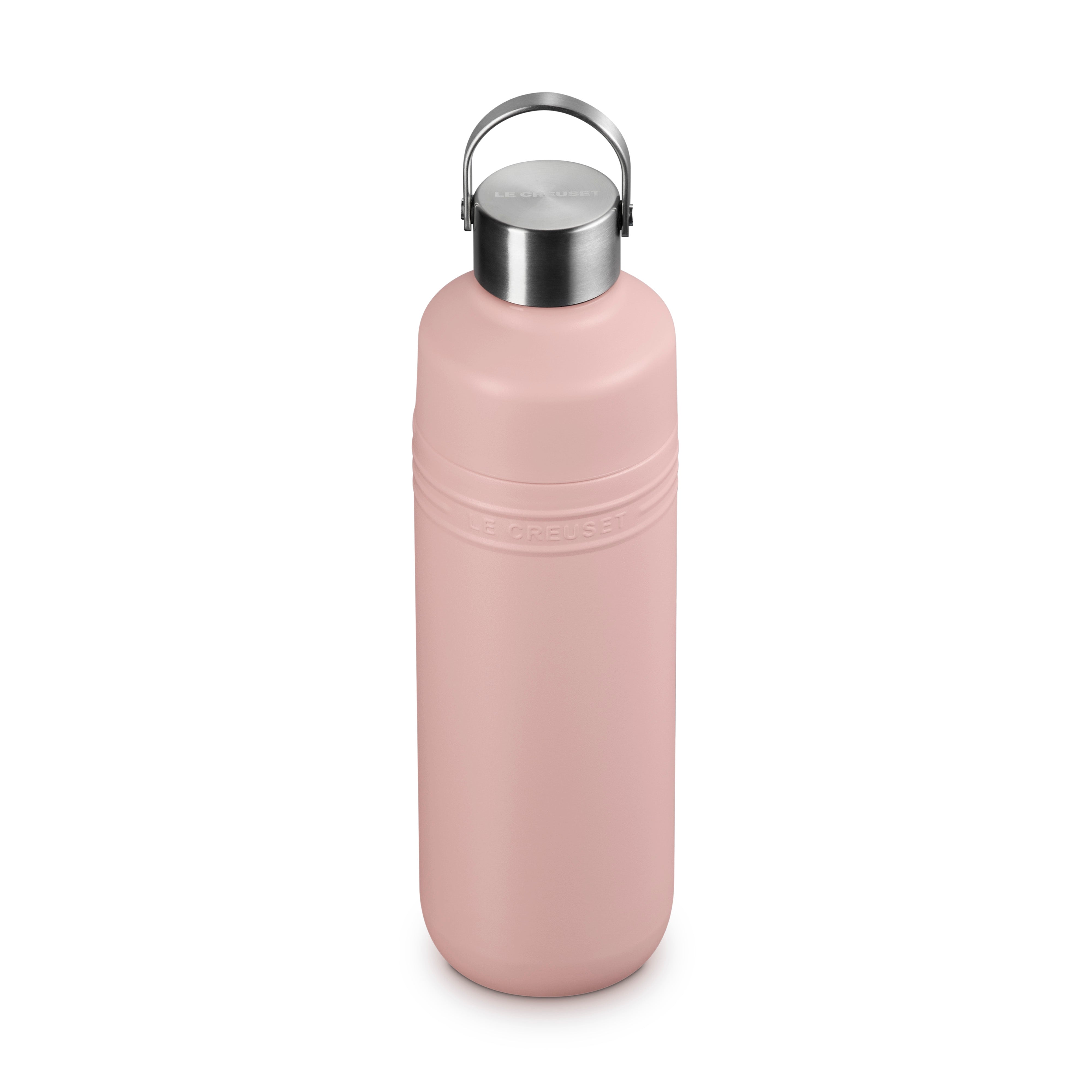 Le Creuset On The Go Insulated Water Bottle 1L Shell Pink