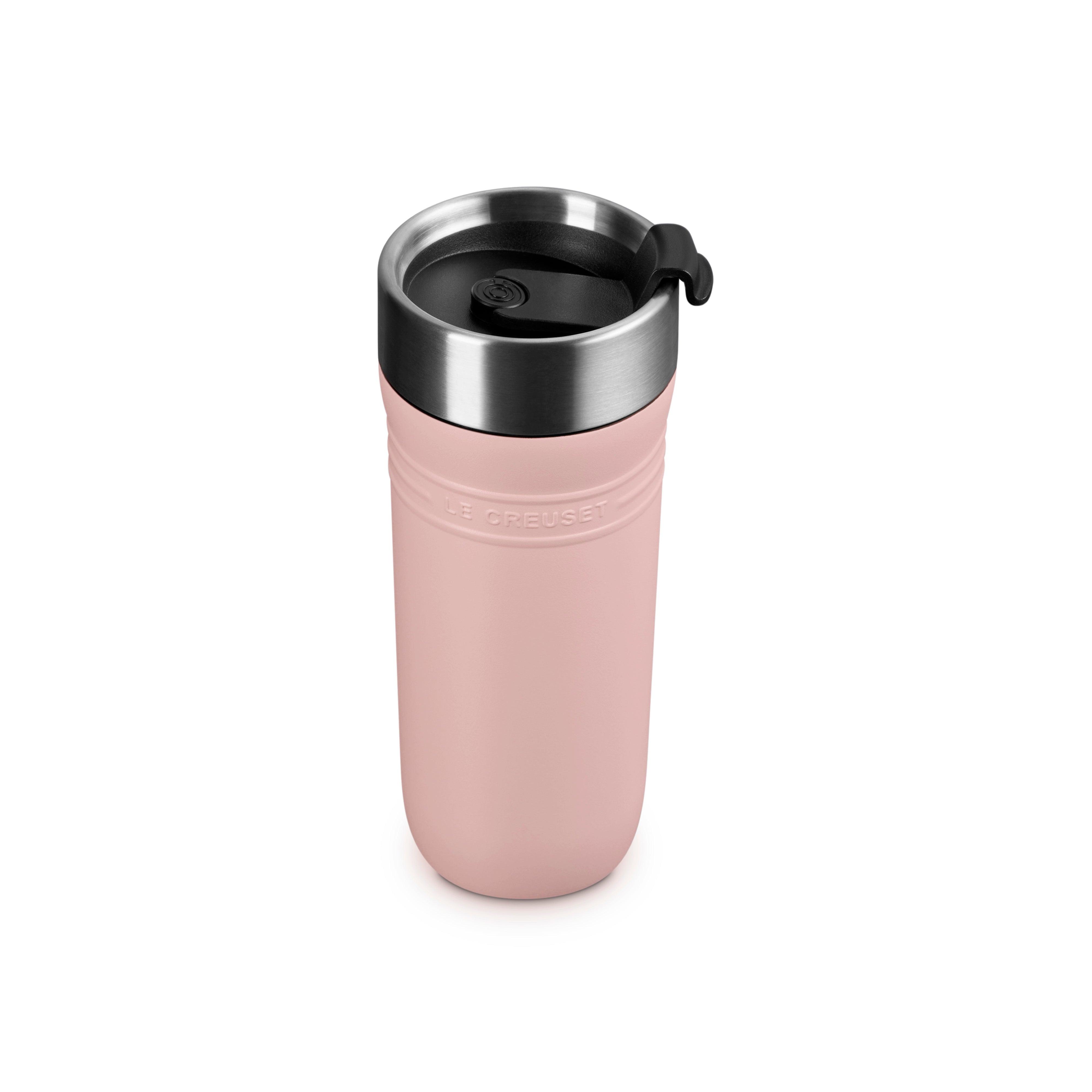 Le Creuset On The Go Travel Mug 350ml Shell Pink