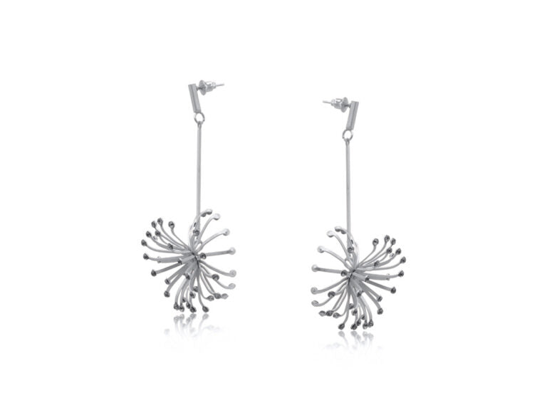 Goya Matte Metal Earrings