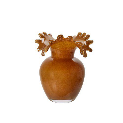 Mela Amber Vase | Small