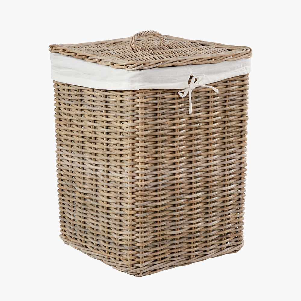 Rattan Square Linen Baskets