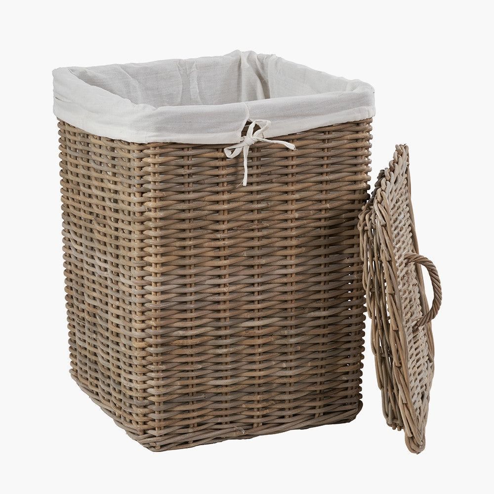 Rattan Square Linen Baskets