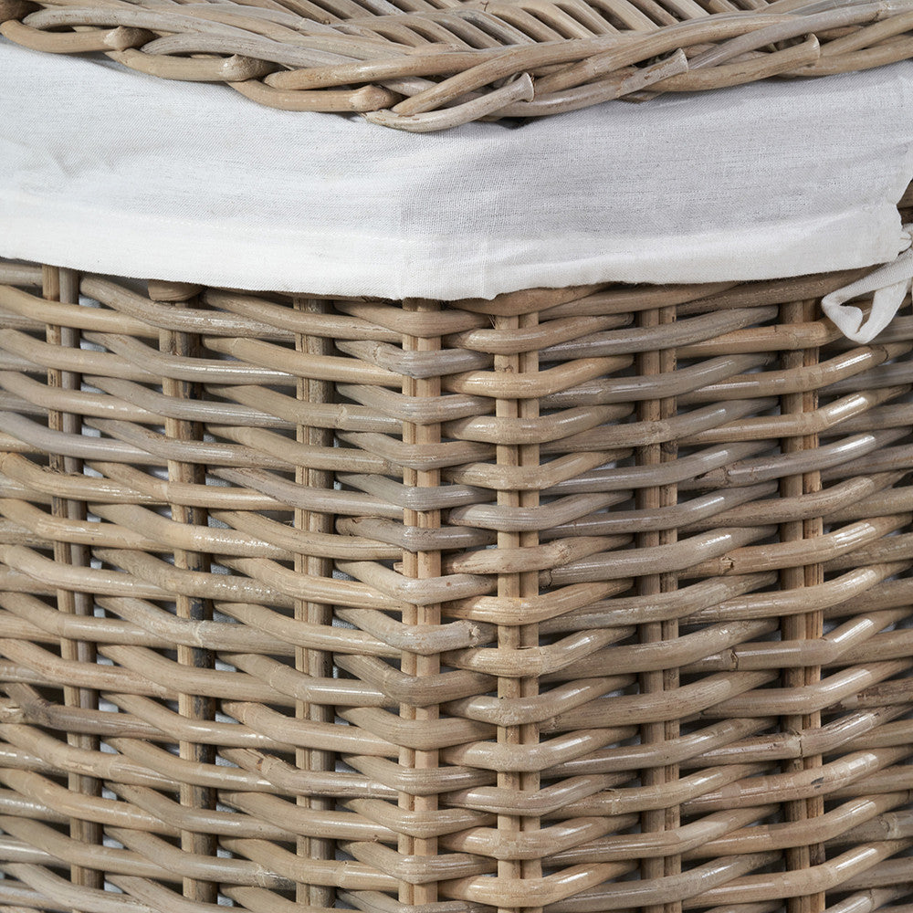 Rattan Square Linen Baskets