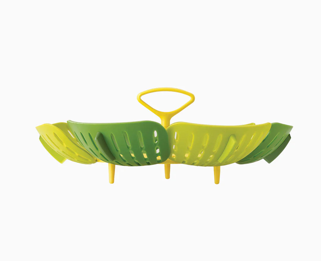 Bloom Green Folding Steamer Basket