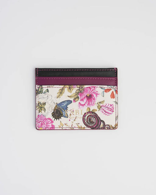 Floral Engravings Card Holder