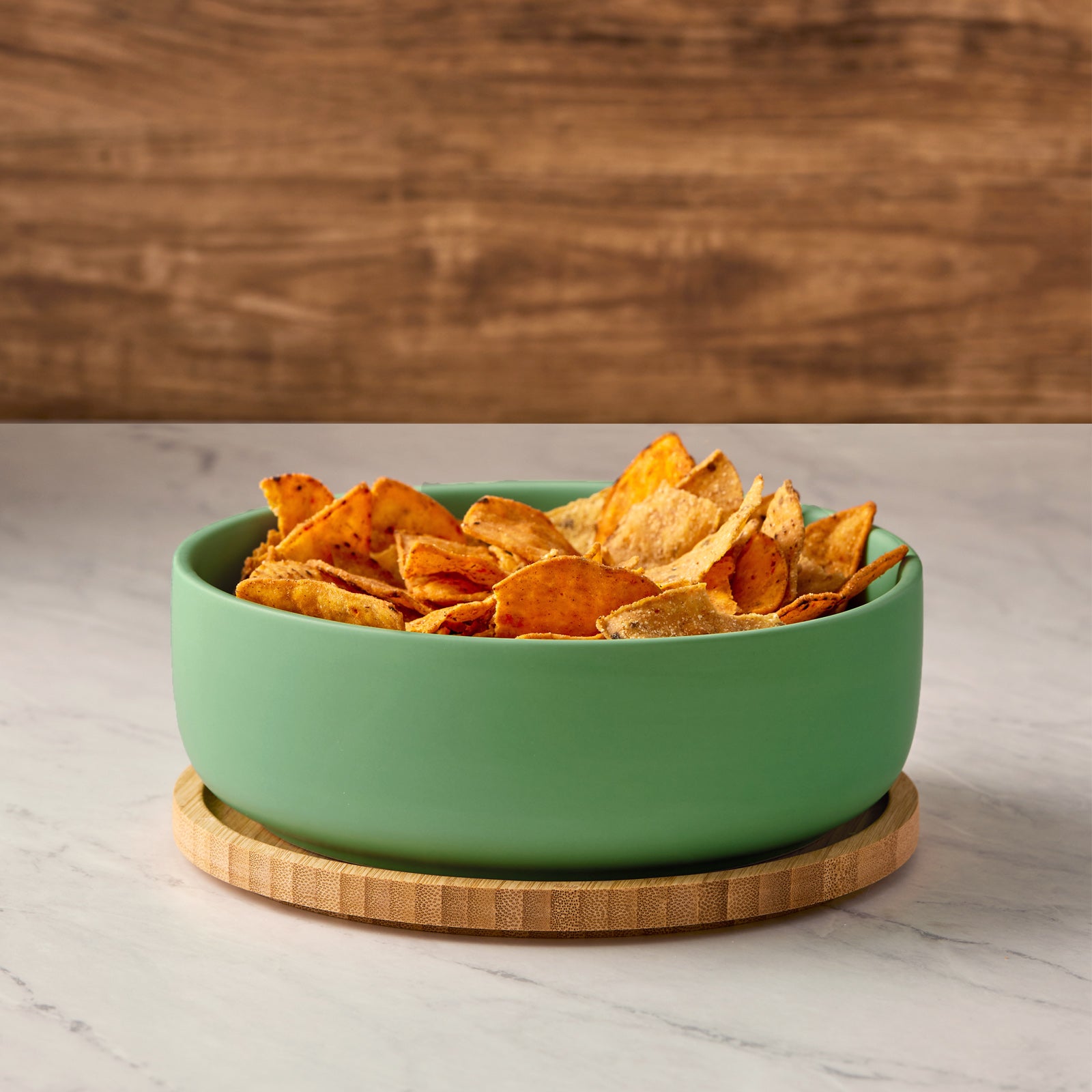 Share | Green Serving Bowl