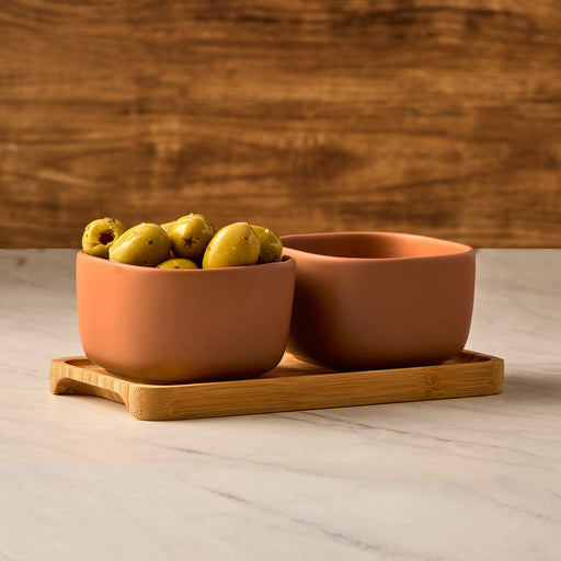 Share | Terracotta Square Bowls