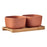 Share | Terracotta Square Bowls