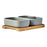 Share | Grey Rectangular Bowls