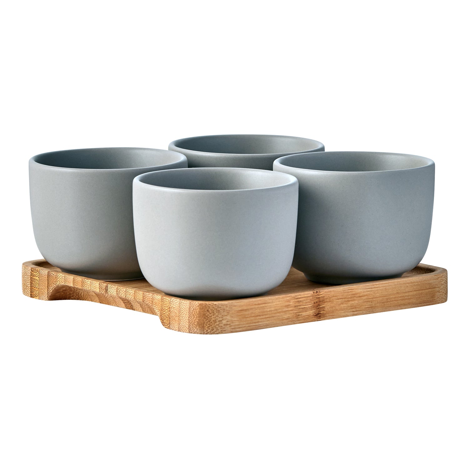 Share | Grey Round Bowls