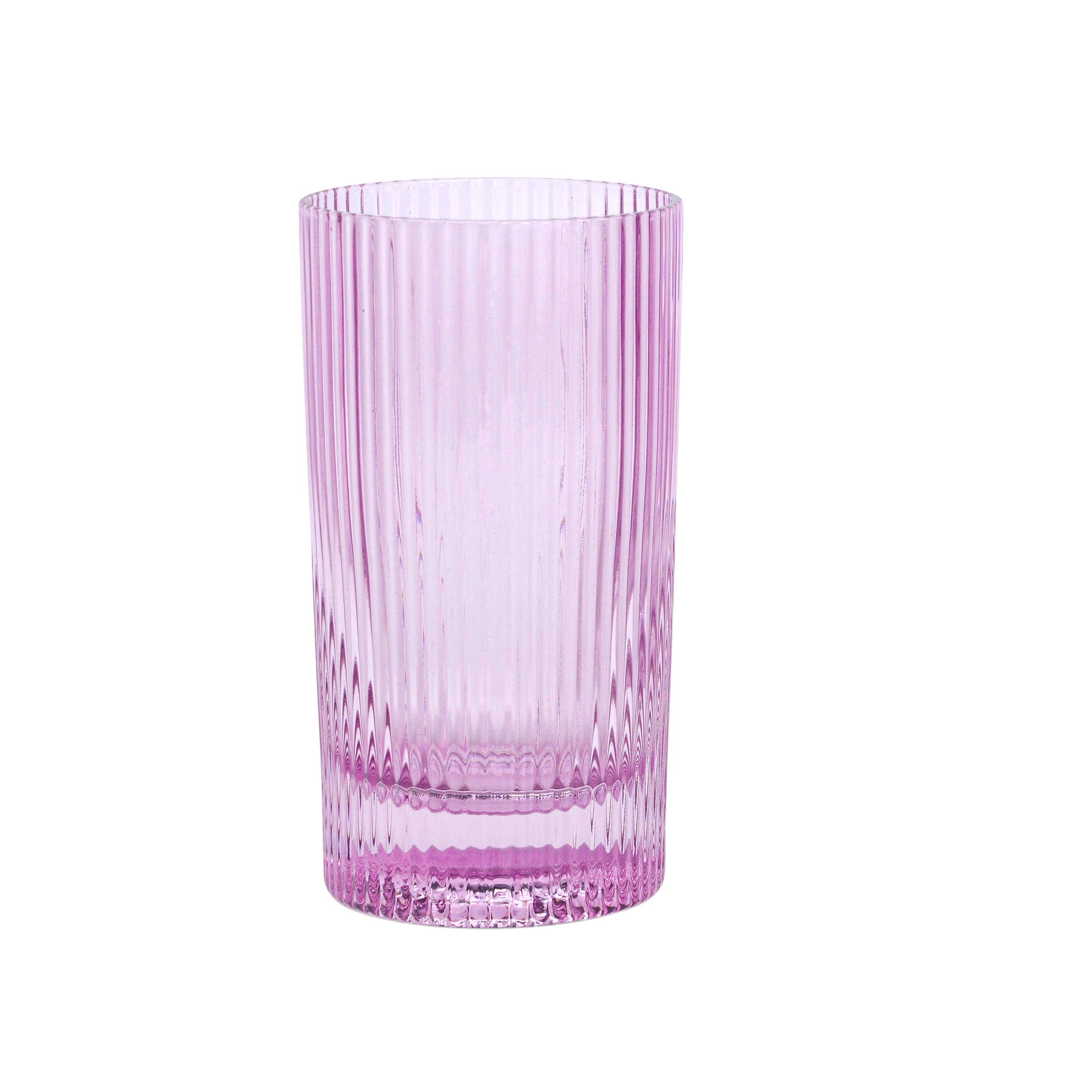 The Stella Highball Glasses |  Lilac