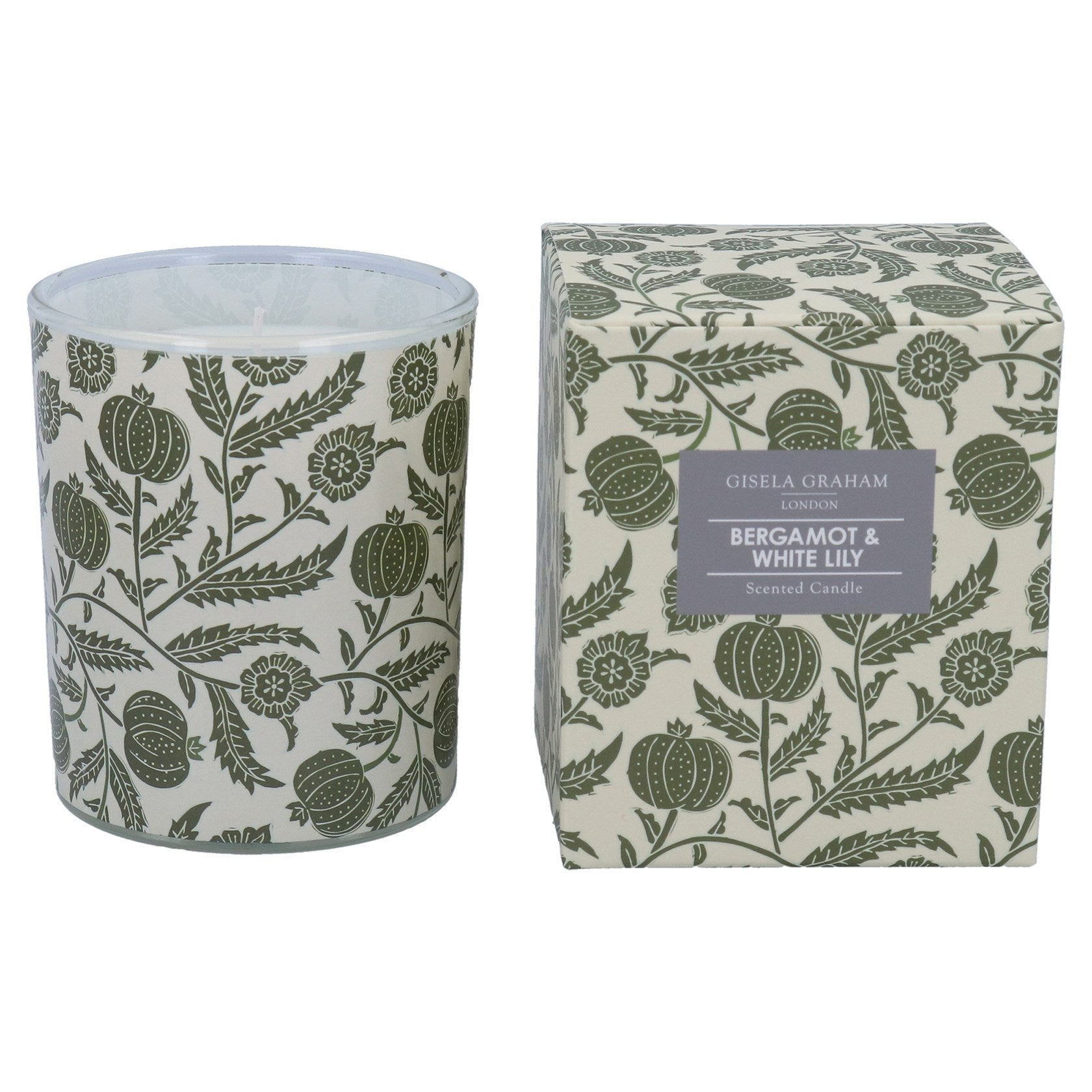 Bergamot & White Lily | Scented Boxed Candle