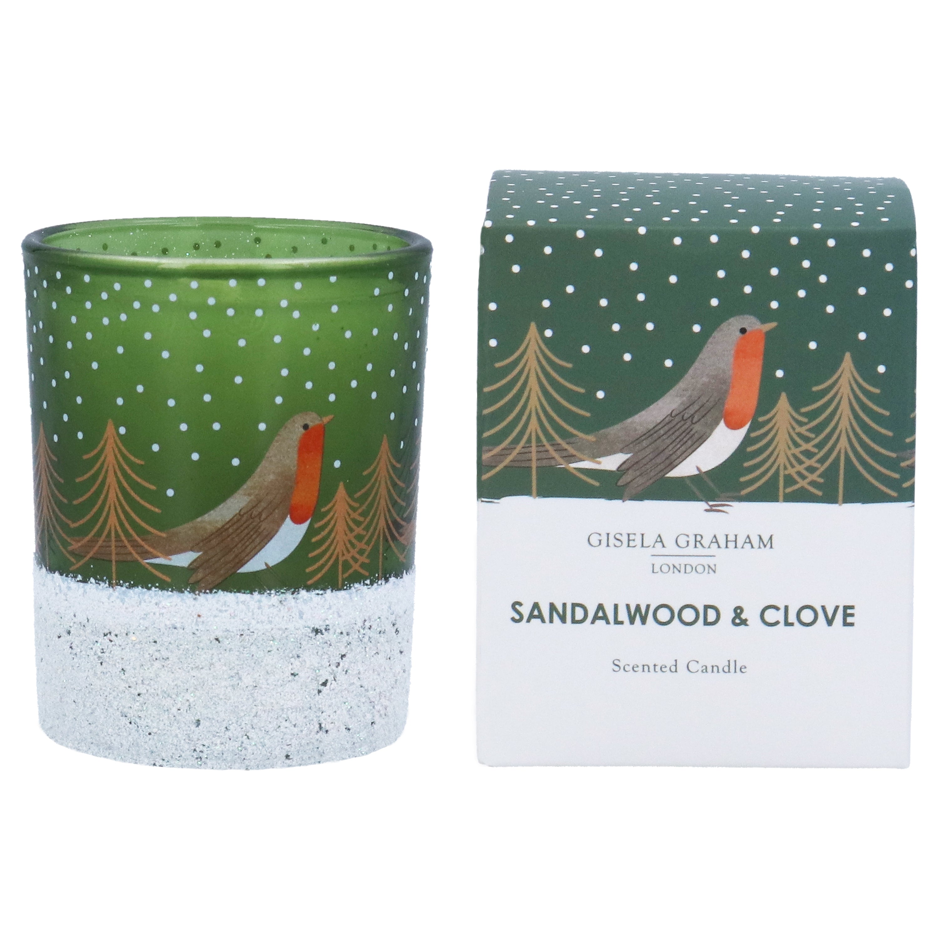 Green Robin Candle | Sandalwood & Clove
