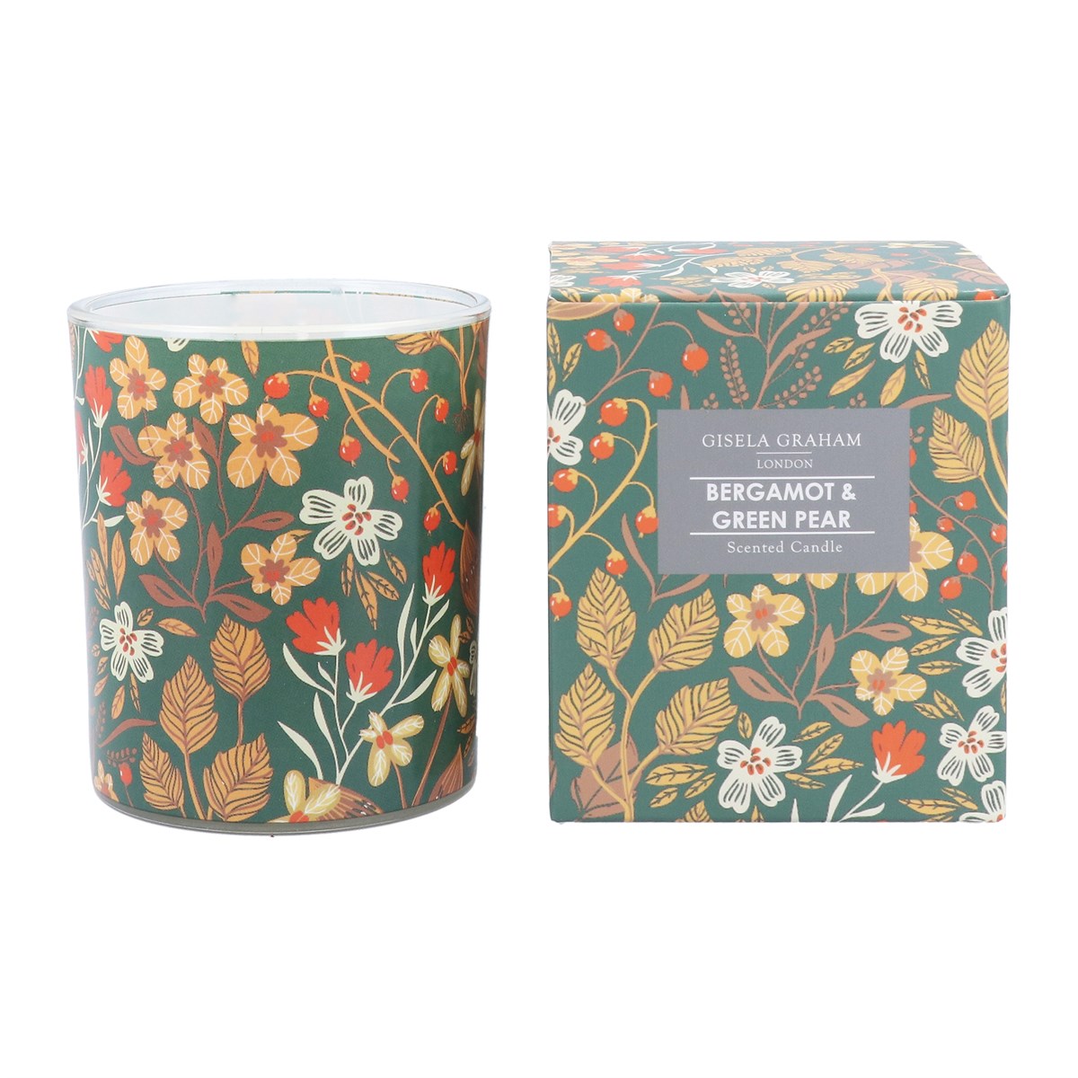 Bergamot & Green Pear | Scented Boxed Candle