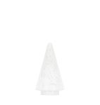 White Confetti Glass Tree Decoration - Large