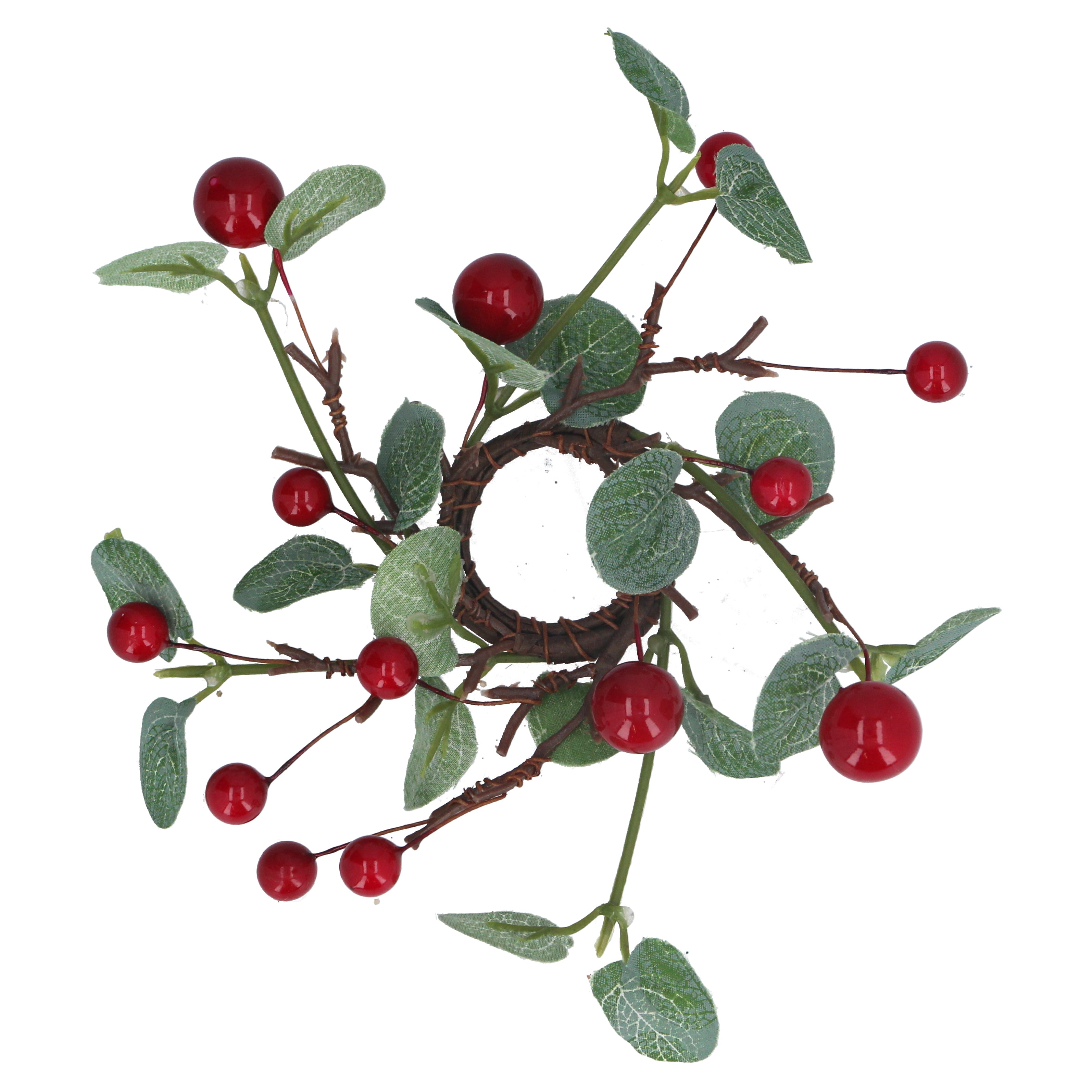 Eucalyptus & Red Berries | Candle Ring