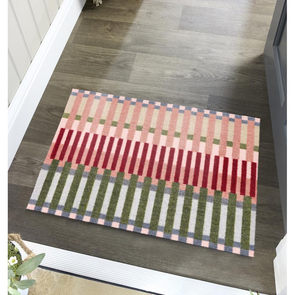 Colour Block Weave | Door Mat