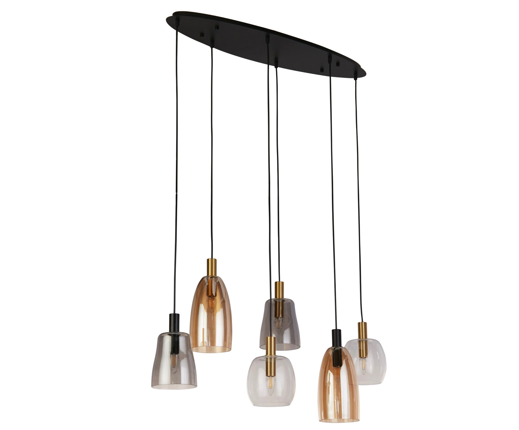 Divine 6Lt Multi-Drop Pendant