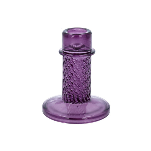 Twist Candle Holder | Purple