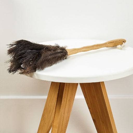 Bamboo & Ostrich Duster