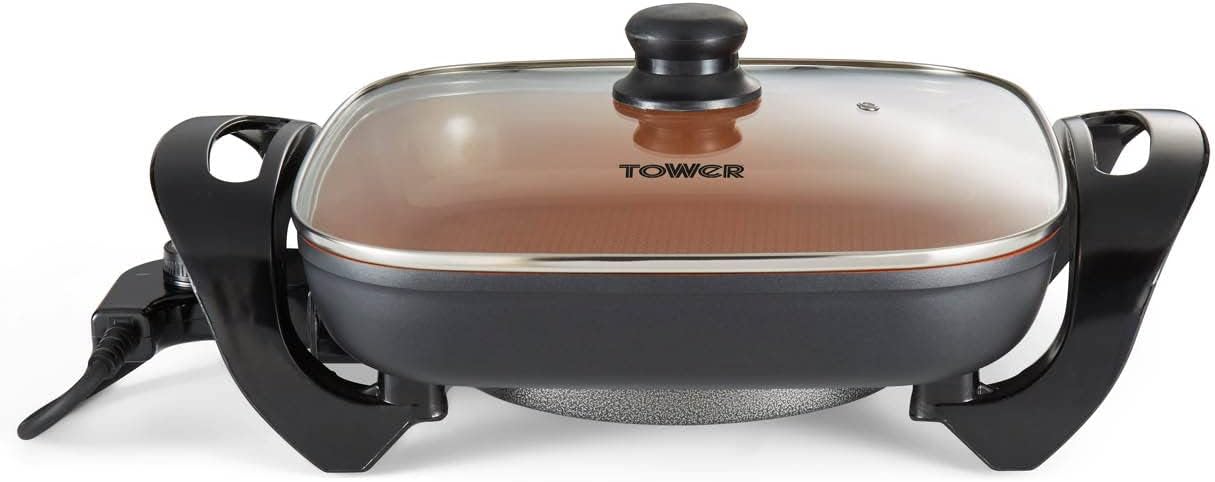 Cerasure + Copper Multifunctional Electric Skillet