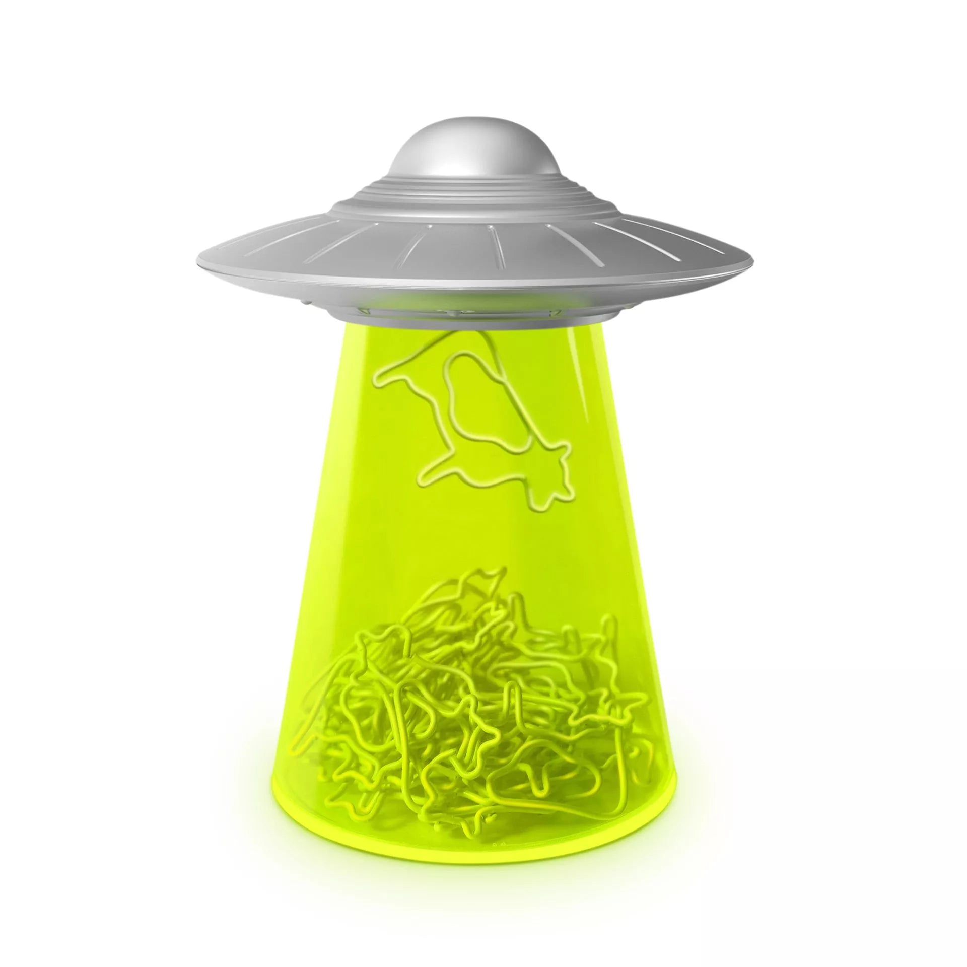 Flying Saucer | Cow Paper Clips & Magnetic Space Ship