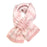 Farisle Pull Through Scarf | Pink