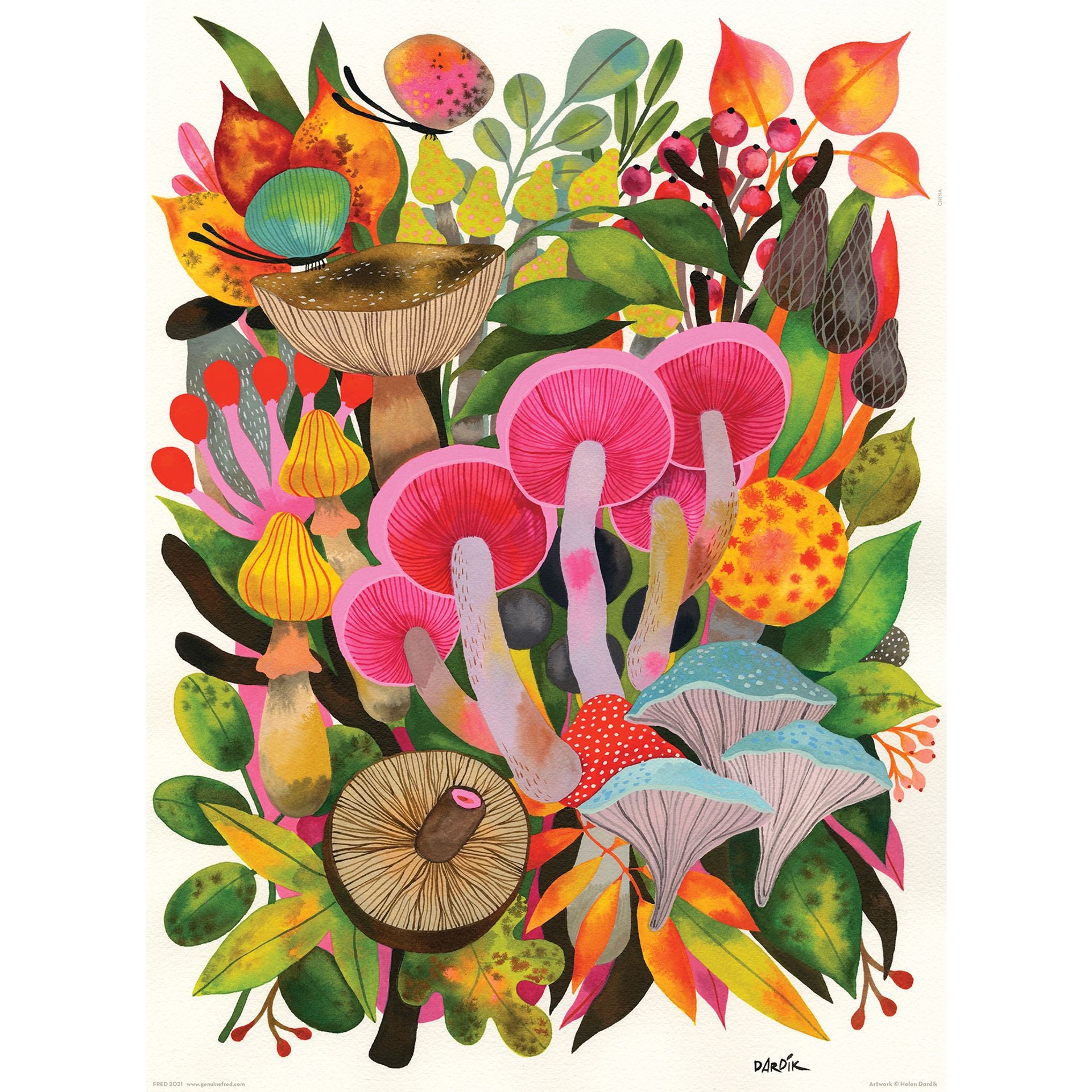 Fred Mushroom Toomuchery | Puzzle 500pc